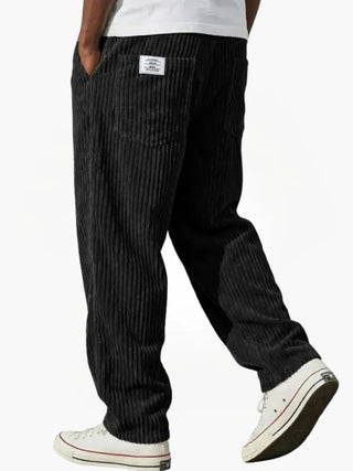 Orvane | Men's Corduroy Relaxed Fit Drawstring Pants