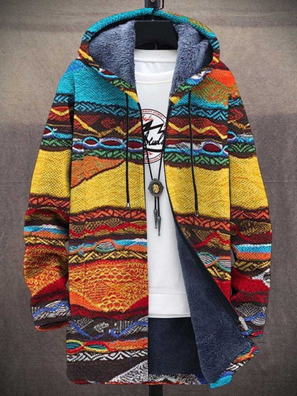 Artistic patterned relaxed everyday cardigan for women | Jindalee -2