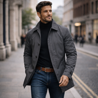 Corvane | Men's Water Repellent Windproof Jacket with Adjustable Cuffs