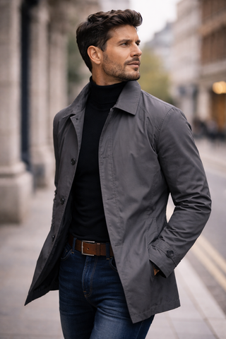 Corvane | Men's Water Repellent Windproof Jacket with Adjustable Cuffs