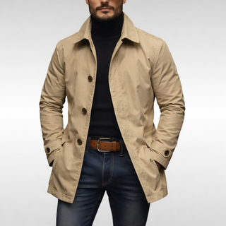 Corvane | Men's Water Repellent Windproof Jacket with Adjustable Cuffs
