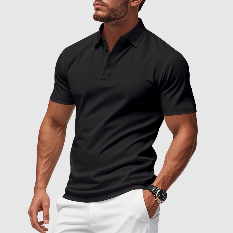 Classic casual everyday polo shirt for men | Sander -3