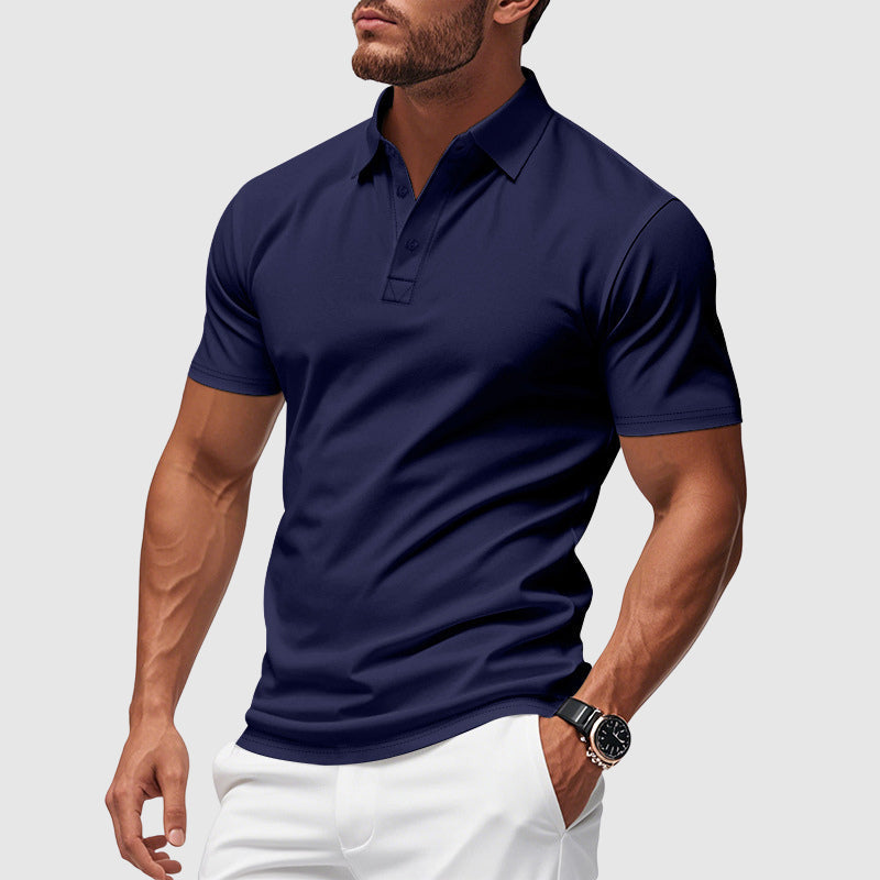 Classic casual everyday polo shirt for men | Sander -1