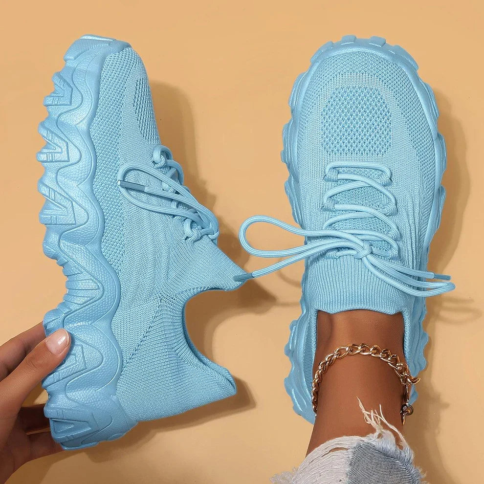 Ella | Women's Breathable Knit Cushioned Sneaker