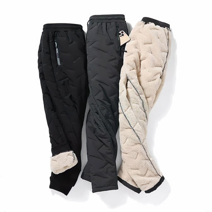 Water-resistant thermal jogger trousers for women | Leila Nord -3