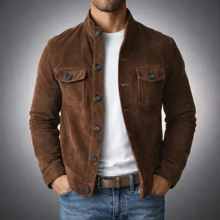 Vareon | Men's Slim Fit Button Front Tailored Jacket