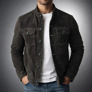 Vareon | Men's Slim Fit Button Front Tailored Jacket