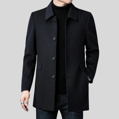 Dorian | Men's Wool Blend Tailored Overcoat