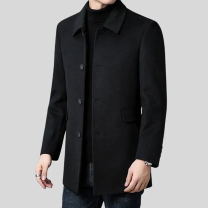 Dorian | Men's Wool Blend Tailored Overcoat