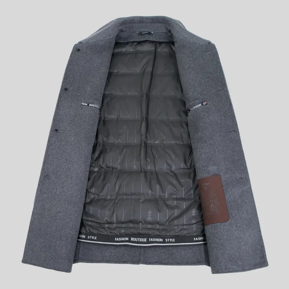Dorian | Men's Wool Blend Tailored Overcoat