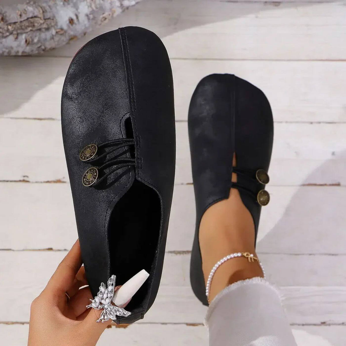 Soft orthopaedic comfort slip-ons for women | Christine -2