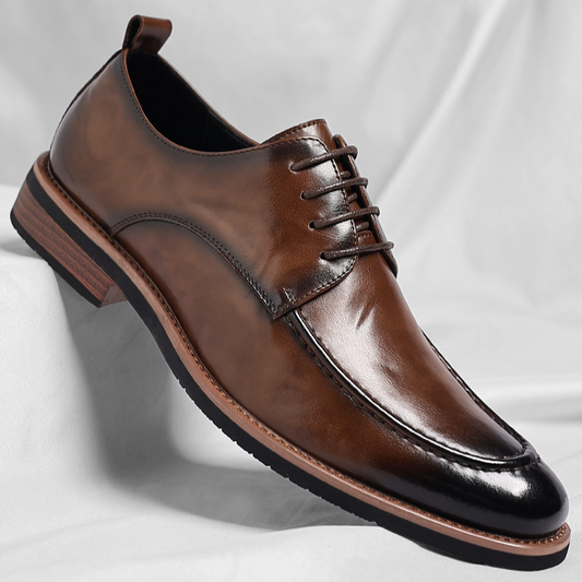Classic leather smart dress shoes for men | Regency -1