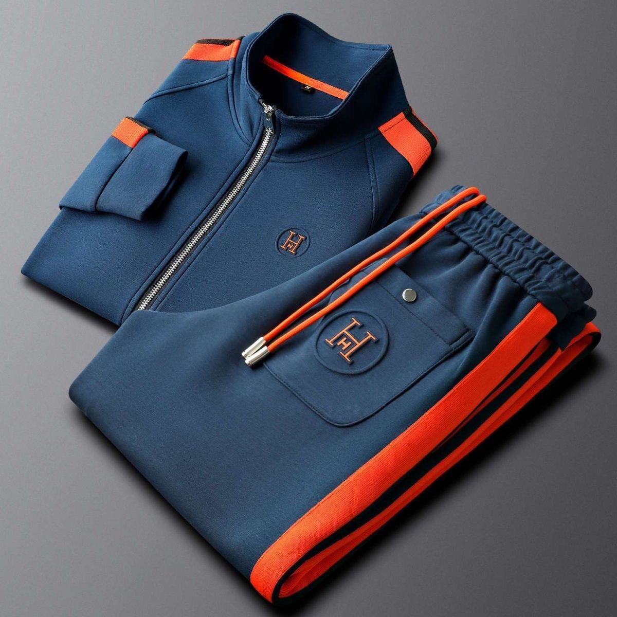 Premium tailored everyday tracksuit set for men | Helios -1