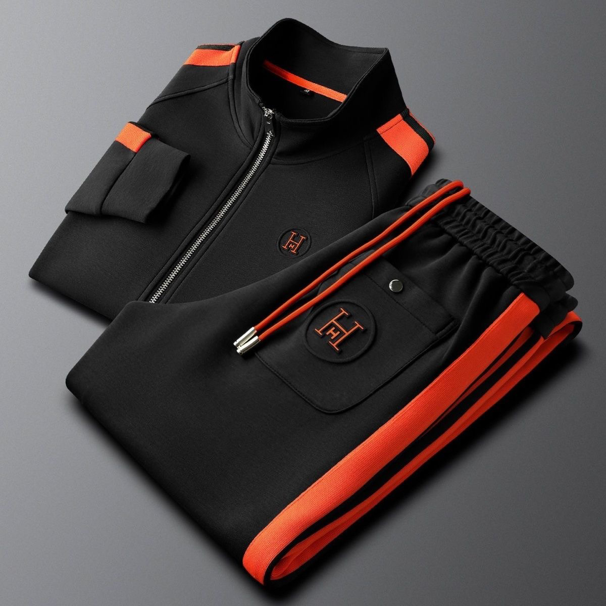 Premium tailored everyday tracksuit set for men | Helios -11