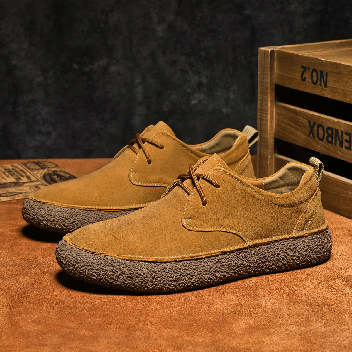 Refined suede smart-casual shoes for men | Bristol -3