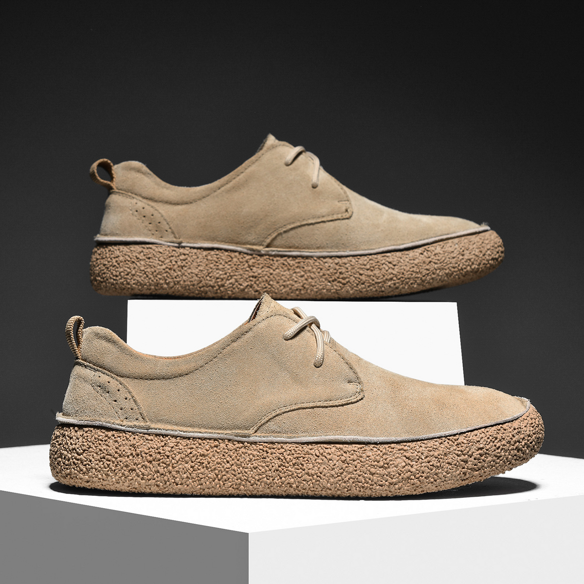 Refined suede smart-casual shoes for men | Bristol -5