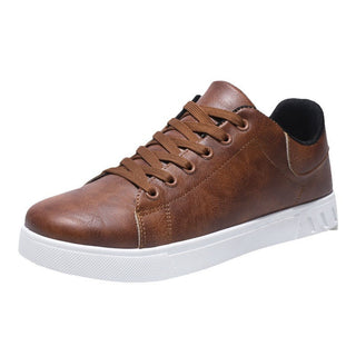 Premium leather city trainers for men | Berlin -3