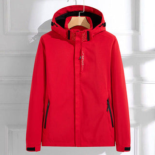Vireya | Women's Waterproof Hooded Rain Jacket with Double Closure