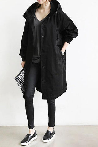 Aurelle | Women's Waterproof Hooded Trench Coat