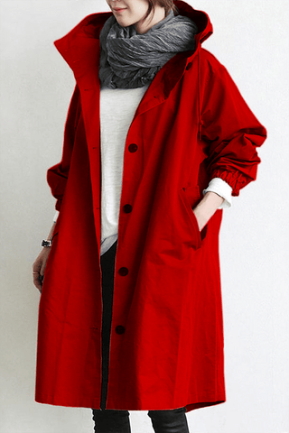 Aurelle | Women's Waterproof Hooded Trench Coat