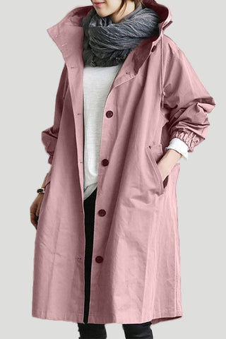 Aurelle | Women's Waterproof Hooded Trench Coat