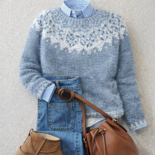 Emily | Elegant And Cozy Nordic Fair Isle Knit Sweater
