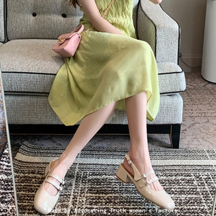 Orthopaedic leather everyday flat shoes for women | Nancy -10