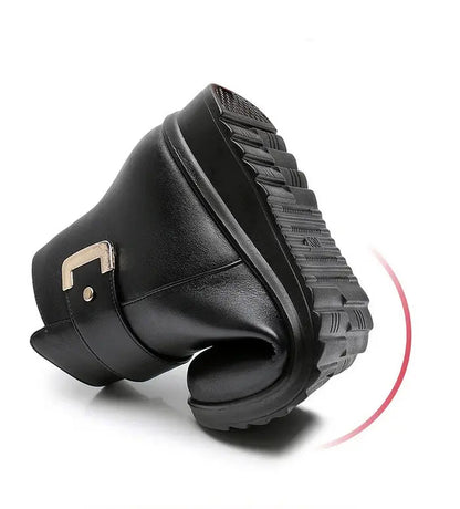 Non-slip insulated winter ankle boots for women | Elina -4