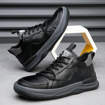 Italian genuine leather premium trainers for men | Marco Italiana -20