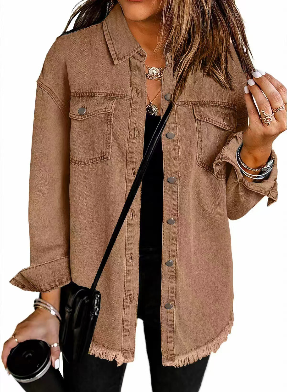 Signature casual denim jacket for women | Katja -6