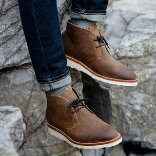 Orvane | Men's Chukka Boots with Cushioned Footbed and Heel