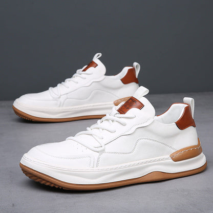Noble Italian leather everyday trainers for men | Noble Italiana -11