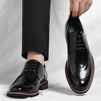 Classic leather smart dress shoes for men | Regency -11
