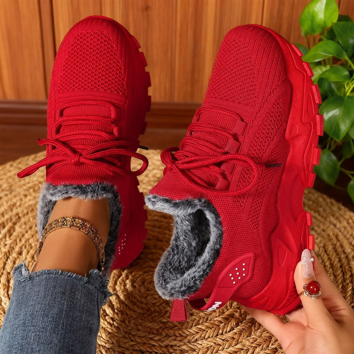 Casual lightweight lace-up everyday trainers for women | Brydee -2