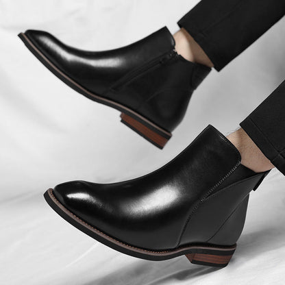 Classic leather chelsea boots for men | Cristiano -7