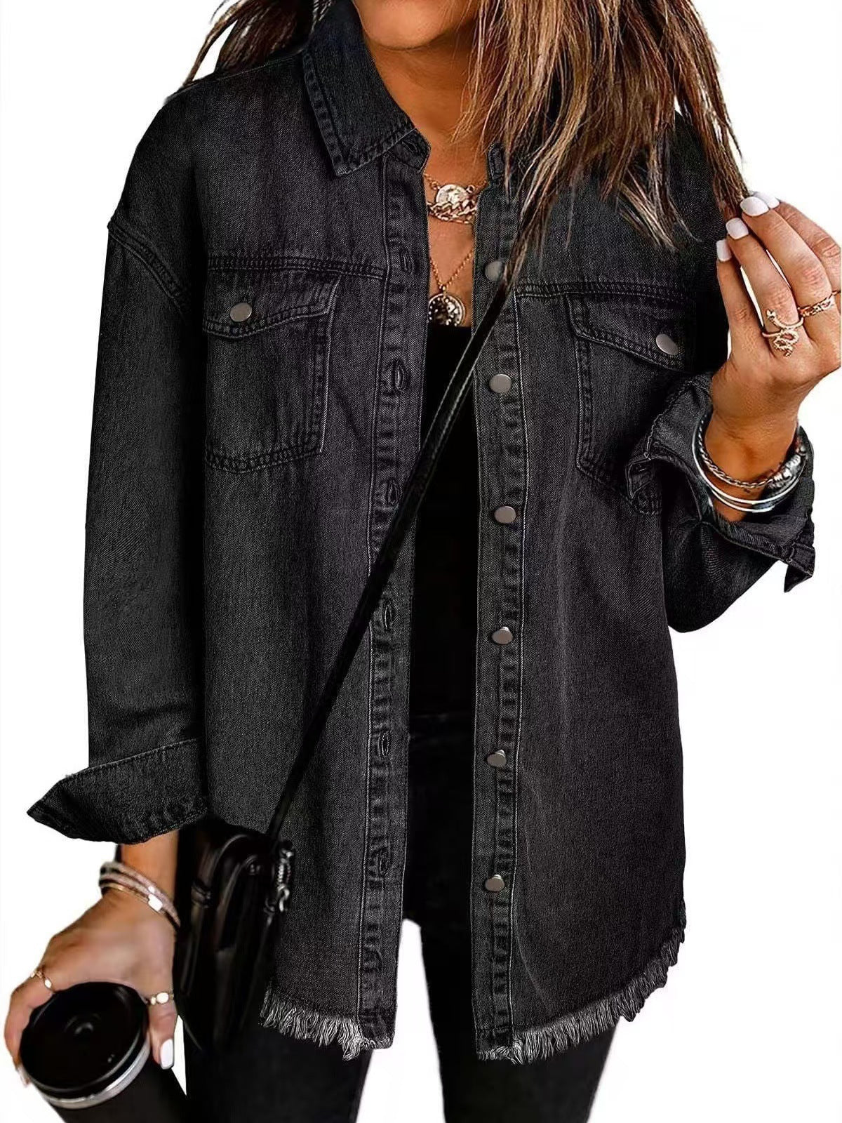 Signature casual denim jacket for women | Katja -1