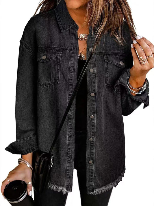 Signature casual denim jacket for women | Katja -1