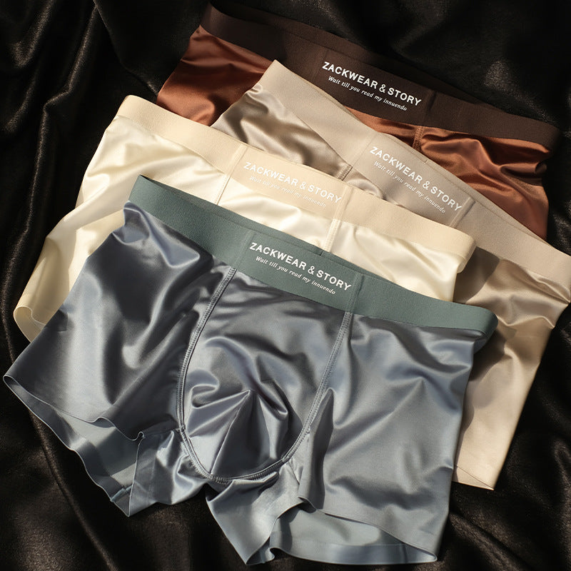 Luxe smooth everyday boxer shorts for men | Zackwear -1