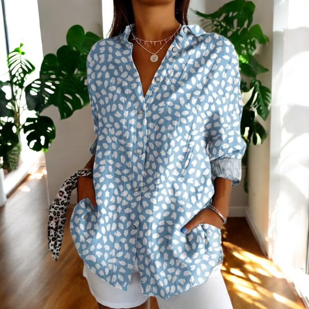 Stylish floral everyday casual blouse for women | Irelle -7