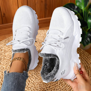 Casual lightweight lace-up everyday trainers for women | Brydee -5