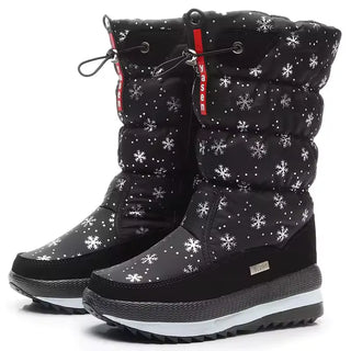Waterproof insulated snow boots for women | Evelora -8