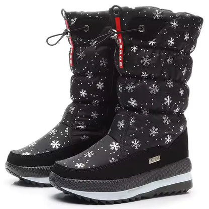 Waterproof insulated snow boots for women | Evelora -8