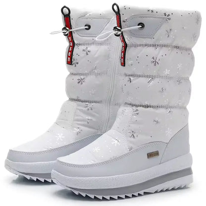 Waterproof insulated snow boots for women | Evelora -9