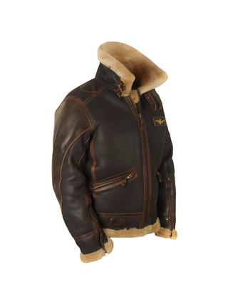 Classic pilot-style heritage jacket for men | Jakub -5