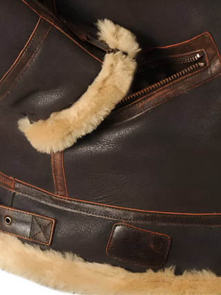 Classic pilot-style heritage jacket for men | Jakub -9