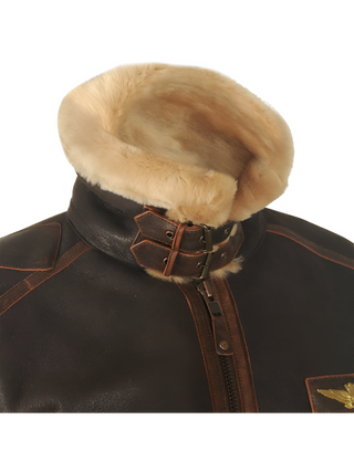 Classic pilot-style heritage jacket for men | Jakub -6