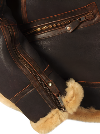 Classic pilot-style heritage jacket for men | Jakub -7