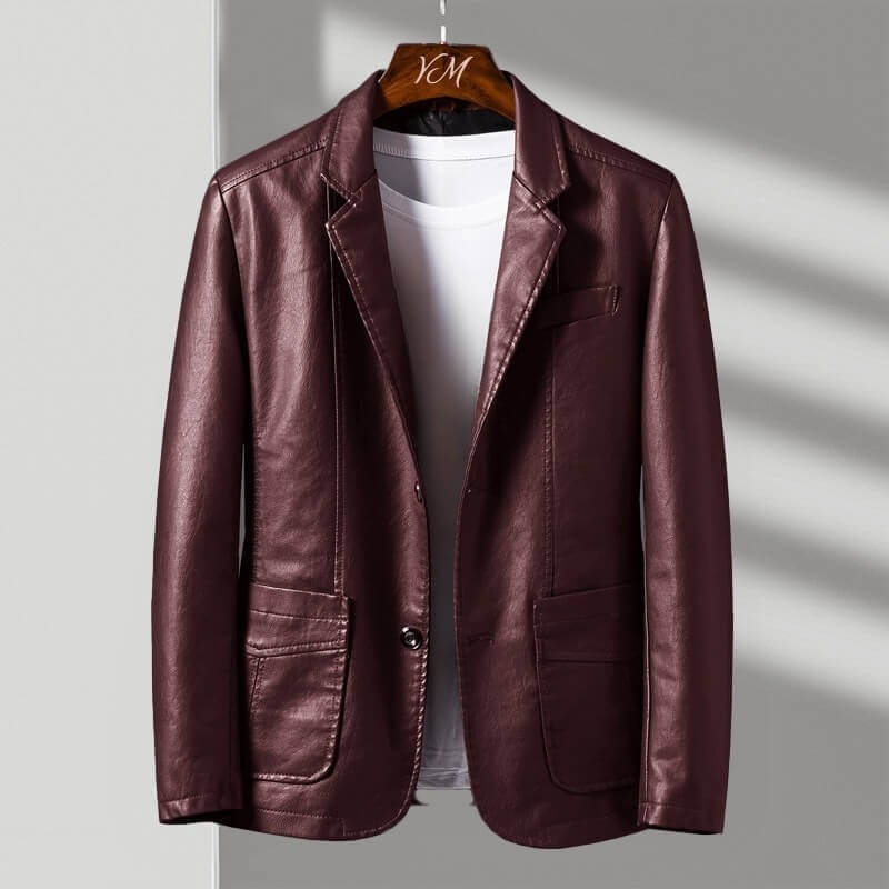 Tailored two-button classic casual jacket for men | Alessandro -2