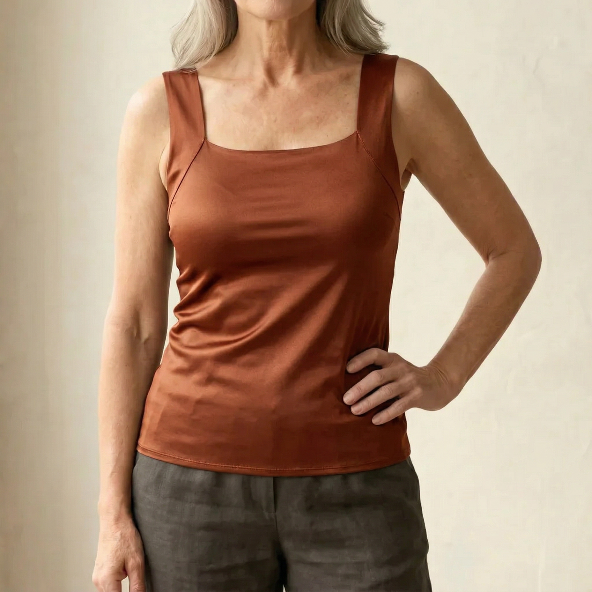 Belladine | Women's Built In Bra Support Tank Top