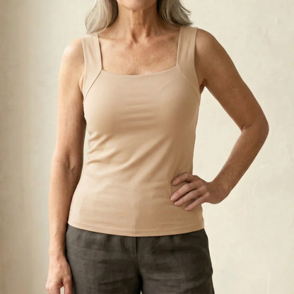Belladine | Women's Built In Bra Support Tank Top